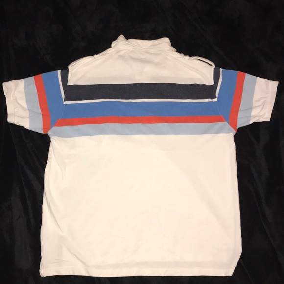 Men’s Rocawear polo stripe shirt sz XL - Picture 4 of 4